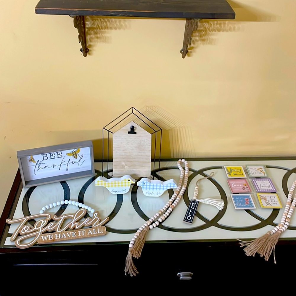 14pc set of farmhouse decor